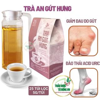 Trà Xương Khớp AN GÚT HƯNG Cho Người Gút, Viêm Thoái Hóa Khớp, Viêm Đa Khớp 25 Gói 125g Thảo Dược Từ Rừng VN