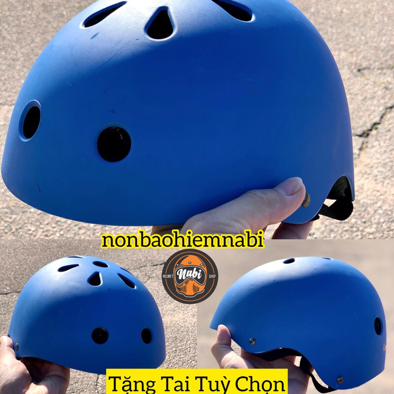 Mũ bảo hiểm dễ thương tặng Tai  cho Người Lớn & Bé