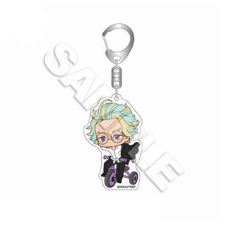 Móc khóa  TOKYO REVENGERS - KỊCH TRƯỜNG CỦA TAKEMICHI ver XE VÀ MÈO in hình anime chibi keyring mica acrylic dễ thương