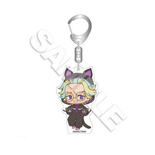 Móc khóa  TOKYO REVENGERS - KỊCH TRƯỜNG CỦA TAKEMICHI ver XE VÀ MÈO in hình anime chibi keyring mica acrylic dễ thương