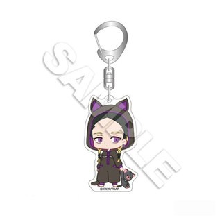 Móc khóa  TOKYO REVENGERS - KỊCH TRƯỜNG CỦA TAKEMICHI ver XE VÀ MÈO in hình anime chibi keyring mica acrylic dễ thương