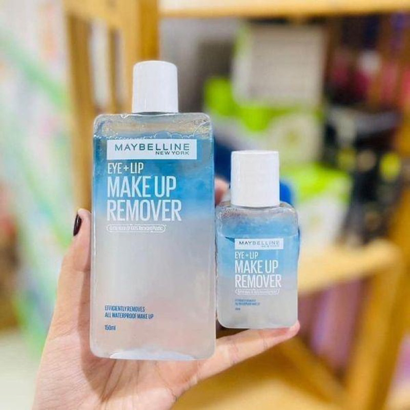 Nước Tẩy Trang Mắt và Môi Chuyên Dụng 2 lớp Maybelline New York Eye & Lip Makeup Remover 40ml