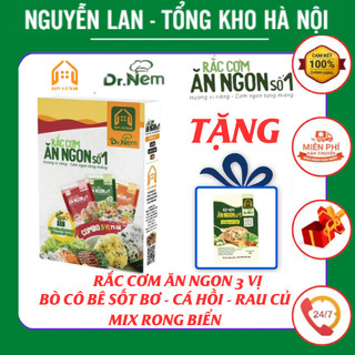 Rắc Cơm ăn ngon drnem số 1 từ nông sản tươi giúp bé có bữa ăn đầy đủ dinh dưỡng