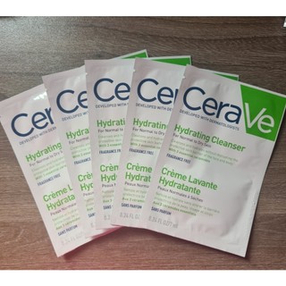 Sample Sữa rửa mặt Cerave và kem dưỡng