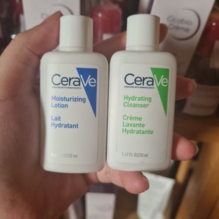 Sample Sữa rửa mặt Cerave và kem dưỡng