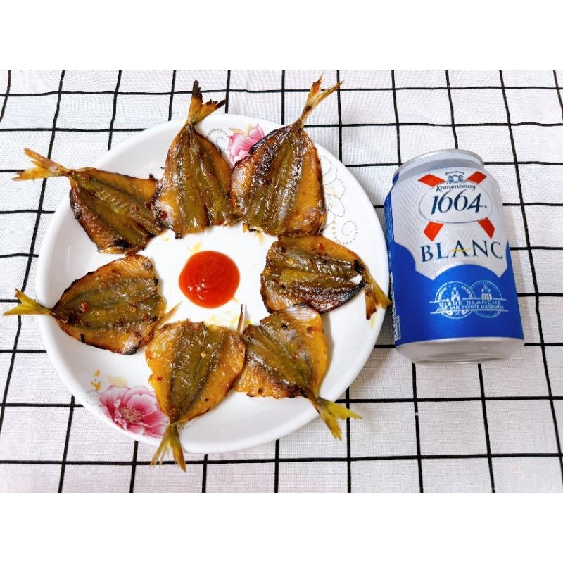 Cá chỉ vàng 1 nắng nhà làm 500gr