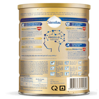 Sữa Bột Abbot Similac 2 5G HMO Lon 900gr