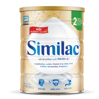Sữa Bột Abbot Similac 2 5G HMO Lon 900gr