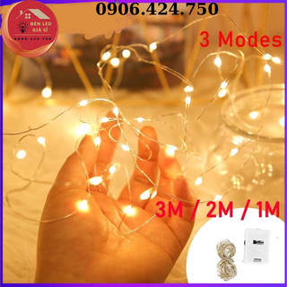 Đèn đom đóm Fairylight sẵn pin 1m 2m 3m