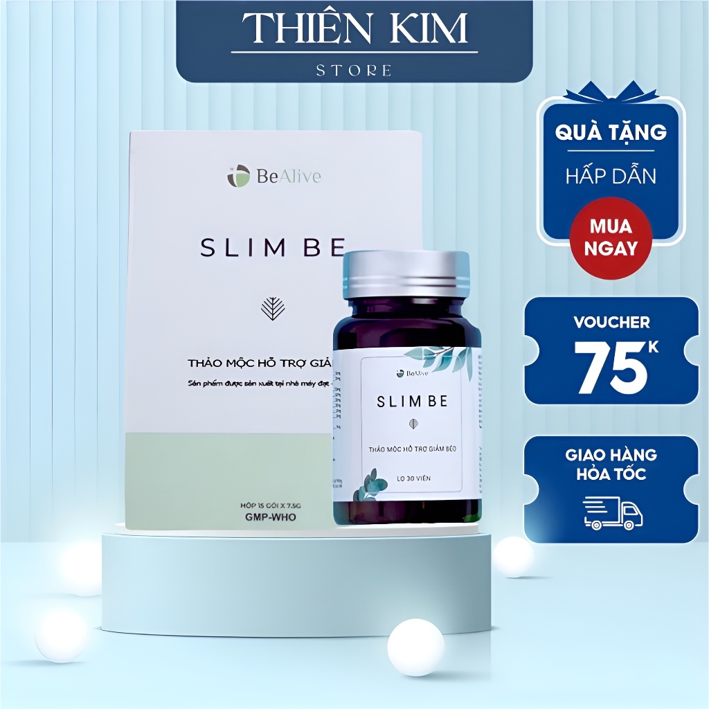 Giảm Cân Slim Be Hộp 30v An Toàn Cho Mọi Cơ Địa Thiên Kim Store