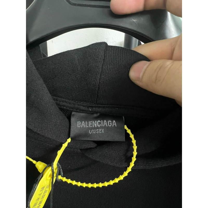 Áo Hoodie - Balenciaga - BLCG oversize thêu logo newFW2023