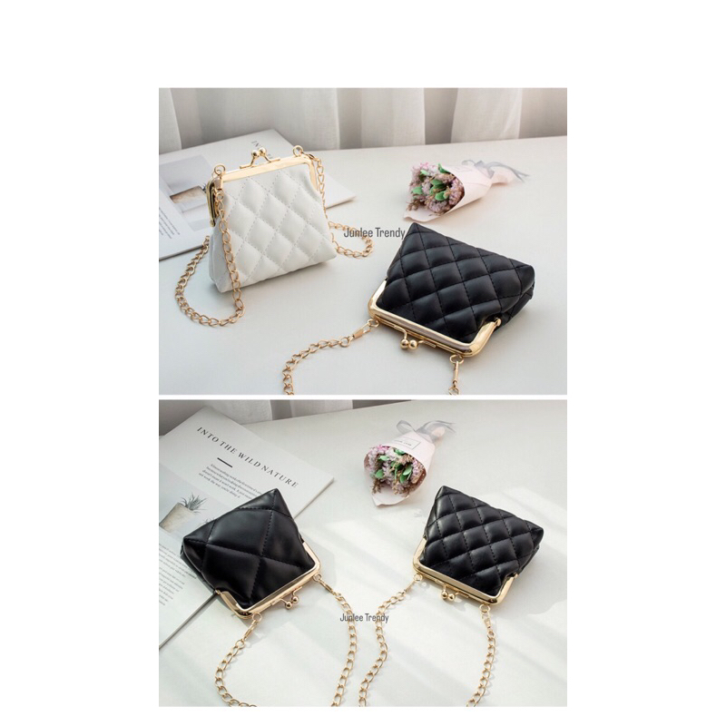 🔥 FREESHIP EXTRA 🔥 TÚI ĐEO CHÉO DÁNG NHỎ DÂY XÍCH TIỂU THƯ - DC002 - ♨️