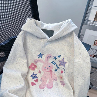 Áo len hoodie thỏ QC