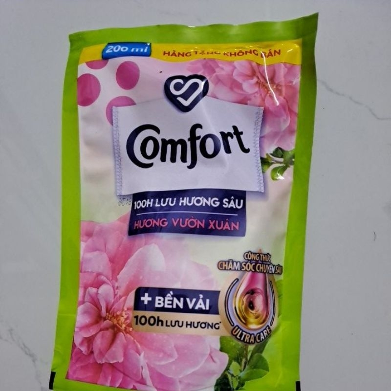 Nước xả Comfort hương vườn xuân 200ml- Hàng Tặng