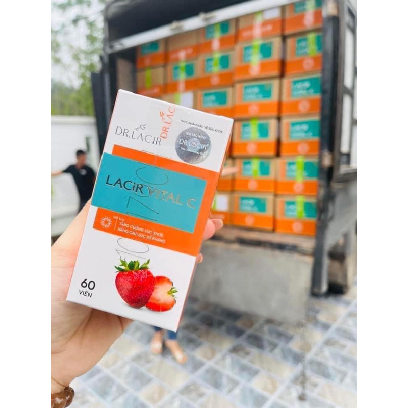 Viên uống Vitamin C Lacir Vital C 60 viên