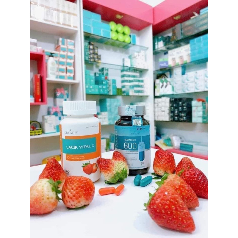 Viên uống Vitamin C Lacir Vital C 60 viên