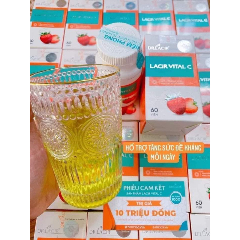Viên uống Vitamin C Lacir Vital C 60 viên
