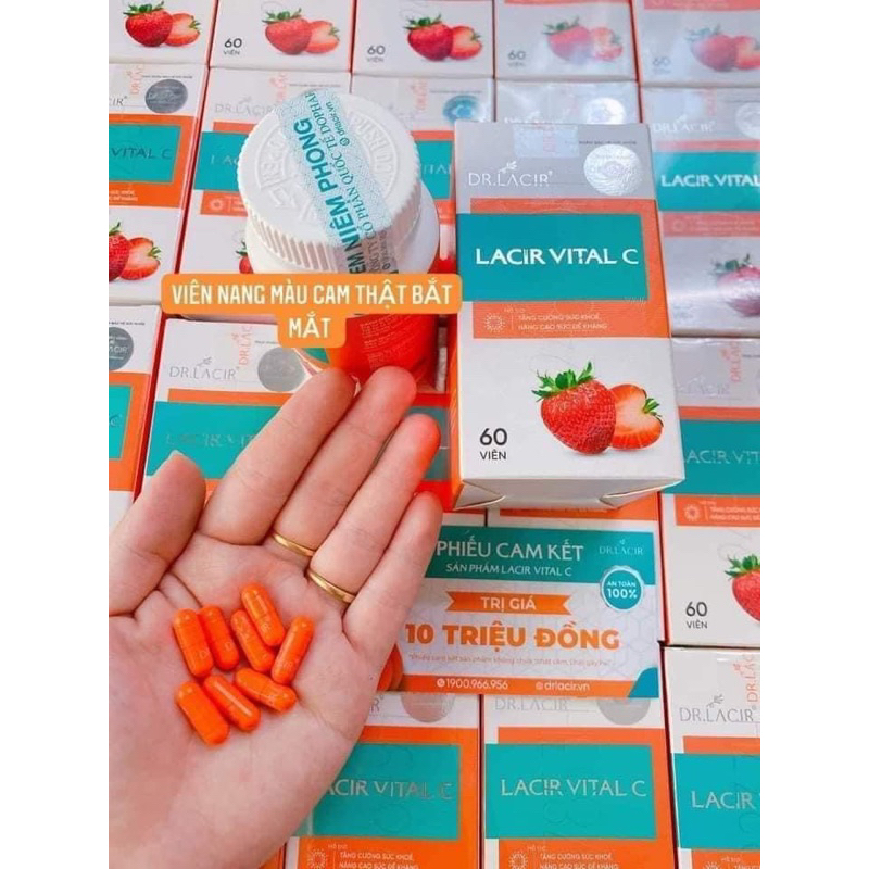 Viên uống Vitamin C Lacir Vital C 60 viên