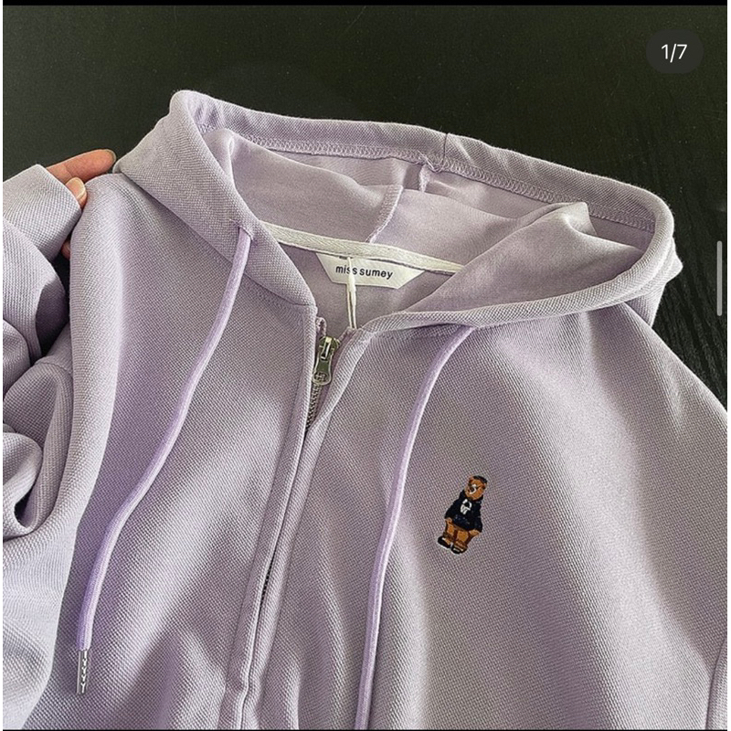 Áo khoác logo gấu