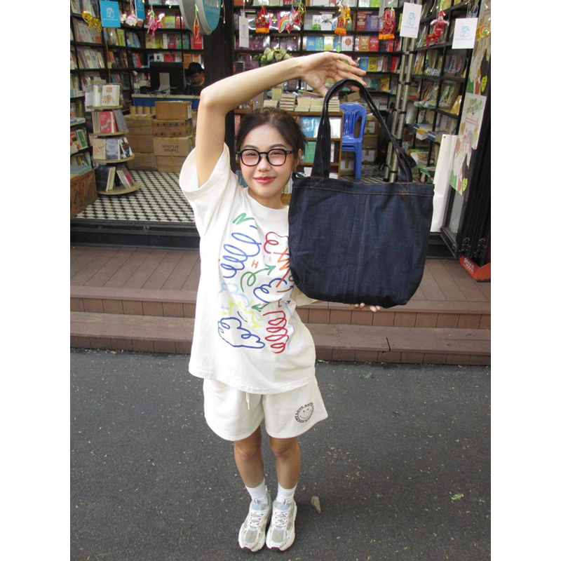 Túi tote jean thời trang tiện dụng