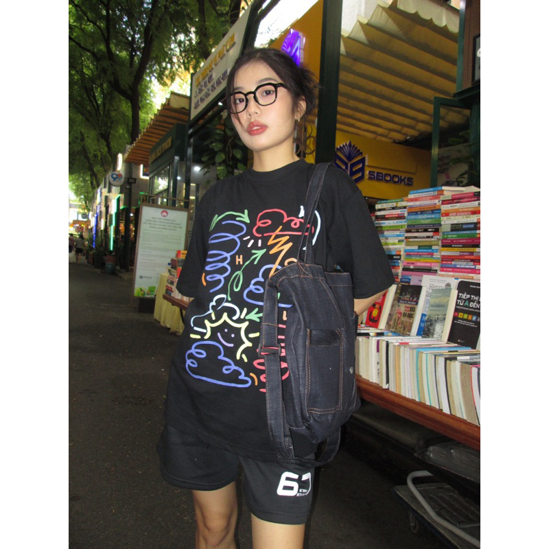 Túi tote jean thời trang tiện dụng