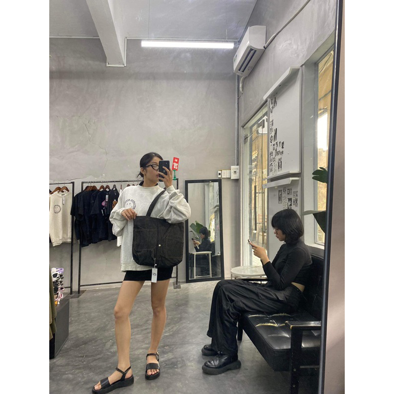Túi tote jean thời trang tiện dụng