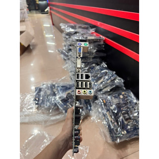 Main H61 socket 1155 like new Full box + chặn + dây sata