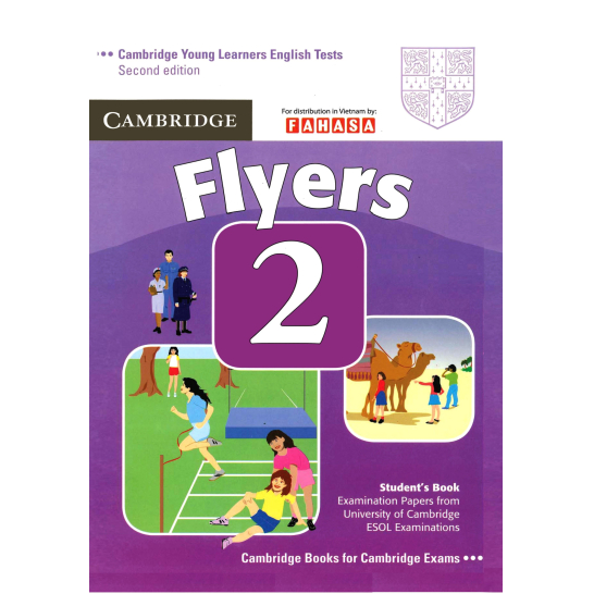Flyers 9q Cambridge English Flyers 2017 màu đẹp kèm mp3