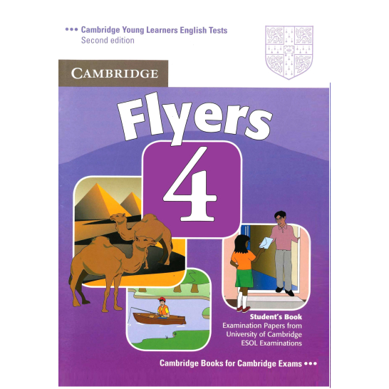 Flyers 9q Cambridge English Flyers 2017 màu đẹp kèm mp3