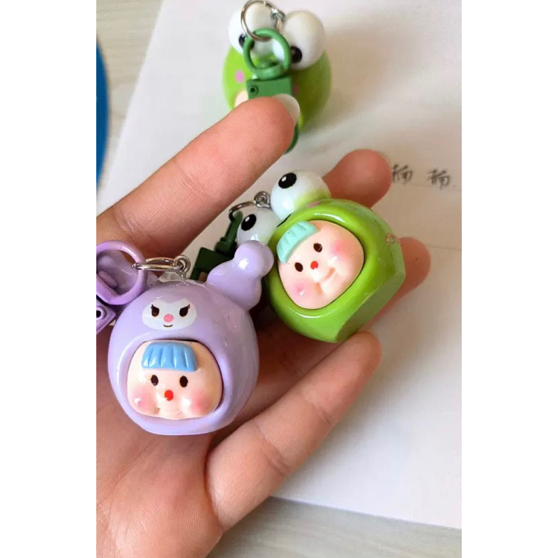 Móc chìa khoá MTFU Duo Mei, móc túi xách, ví tiền, xe gắn máy trang trí trưng bày