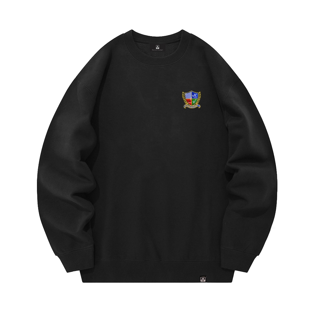 MONATA BLUELIGHT Armorial - Áo Sweater nỉ unisex 320gsm