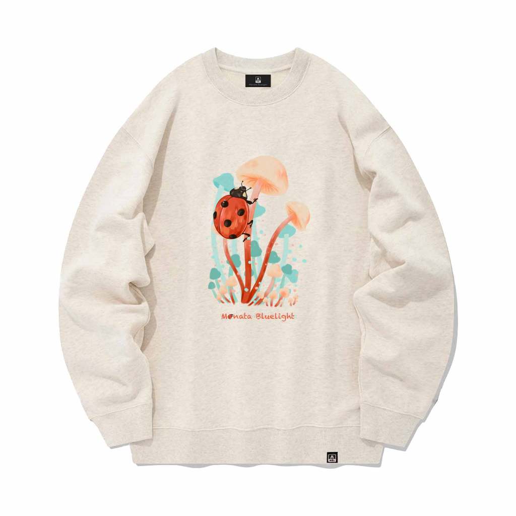 MONATA BLUELIGHT Beetles - Áo Sweater nỉ unisex