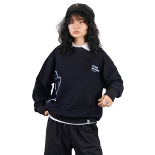 Monat blue art - áo sweater nỉ unisex