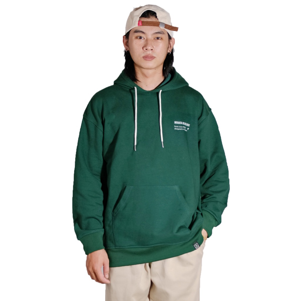 MONATA BLUELIGHT Basic Heart - Áo Hoodie 100% cotton