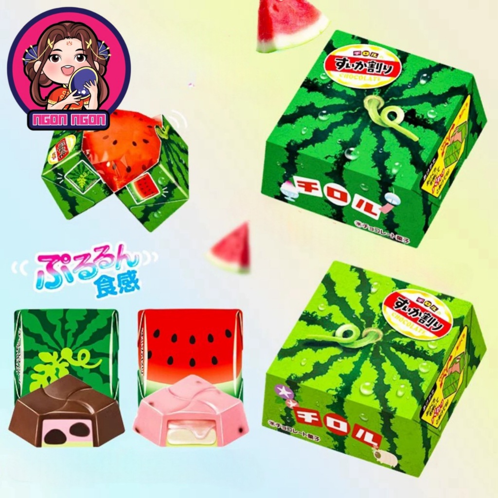 SOCOLA TIRAL NHẬT BẢN VỊ DƯA HẤU 🍉🍉🍉🍉