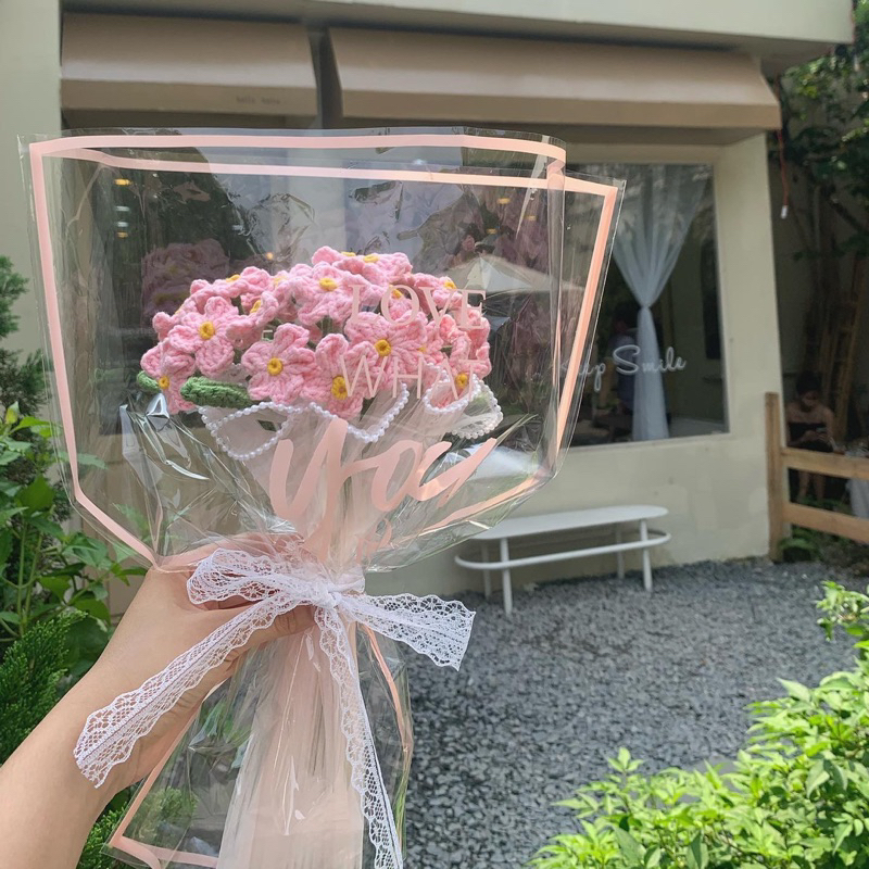 Kẽm Mềm Làm Hoa, Lá Handmade Dài 80cm Màu xanh lá và trắng bạc