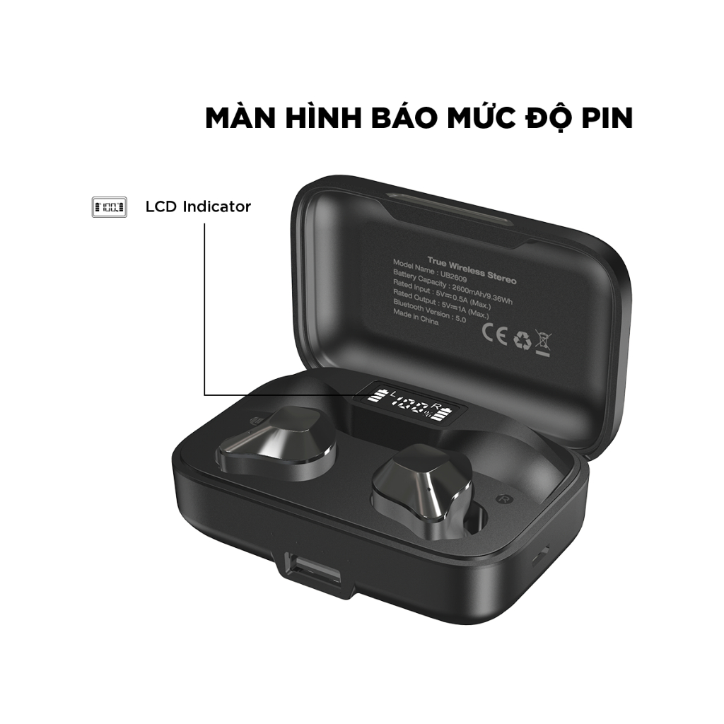 Combo túi đeo chéo Divoom Pixoo Slingbag màn hình Led và tai nghe Ener UB2609