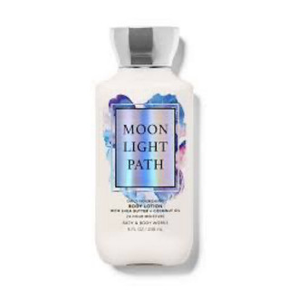 Body lotion moonlight path