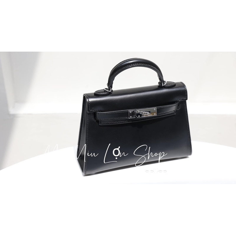 TÚI HM KELLY DA SWIFT KHOÁ BẠC SUPERVIP