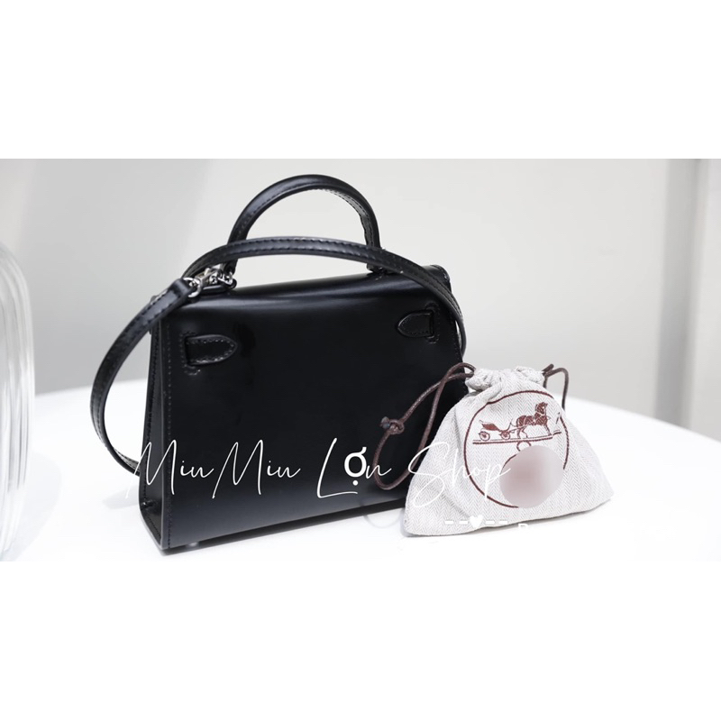 TÚI HM KELLY DA SWIFT KHOÁ BẠC SUPERVIP