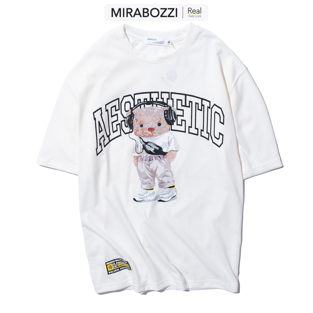 Áo thun Local Brand form rộng Unisex Nam Nữ MIRABOZZI Cotton 100% UTSG003 SP01