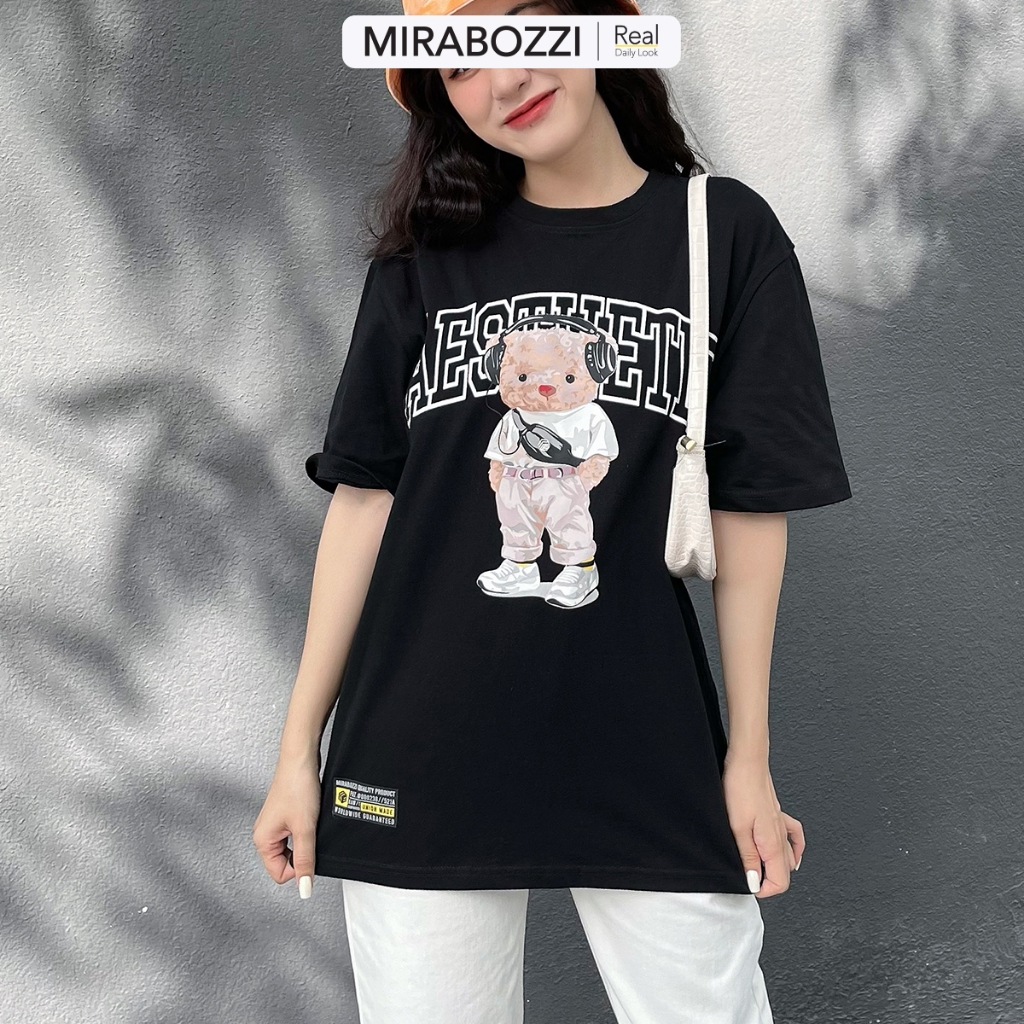 Áo thun Local Brand form rộng Unisex Nam Nữ MIRABOZZI Cotton 100% UTSG003 SP01