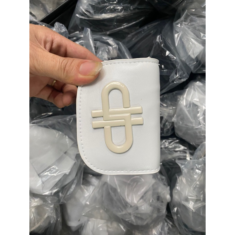 Túi mini đeo chéo Petro size 10cm dây xích phối đồng xu xinh xắn dễ thương