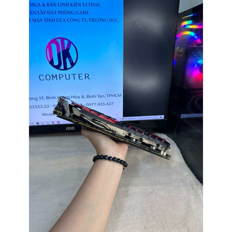 Card màn hình VGA MSI RADEON RX580 GAMING X 8GB GDDR5