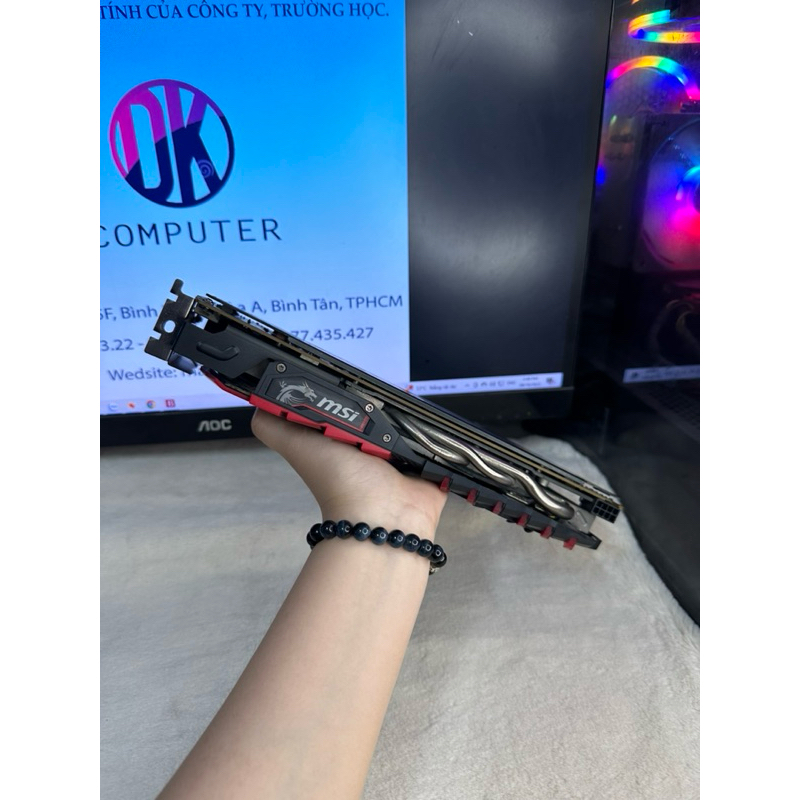 Card màn hình VGA MSI RADEON RX580 GAMING X 8GB GDDR5