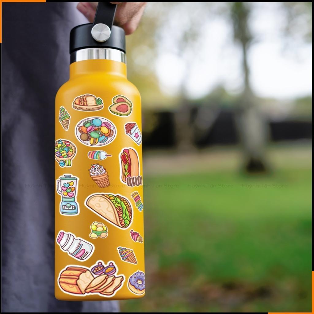 Hình dán sticker đẹp những câu thành ngữ hay Motivation ST A03 chất liệu vinyl phủ lớp chống thấm xước bay màu