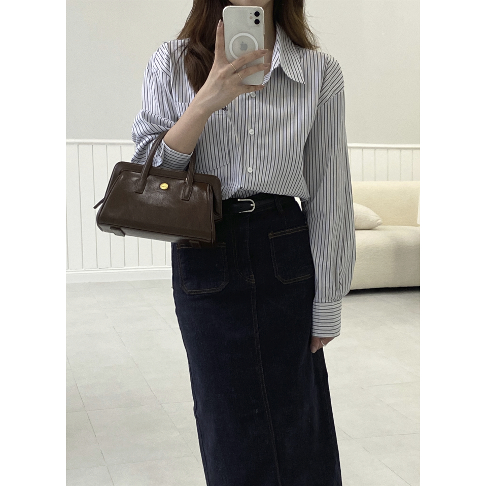 Thắt Lưng Da Bò Hàn Quốc