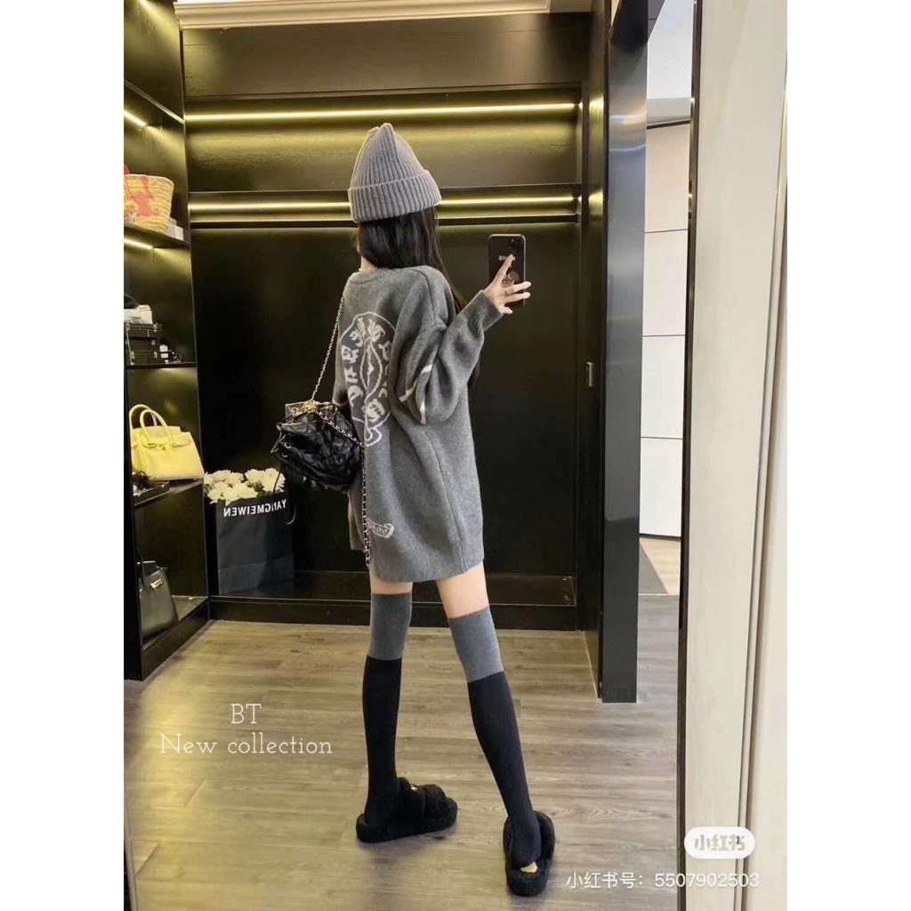 Áo len Thom số 33 Vân.melo lông thỏ mềm mịn