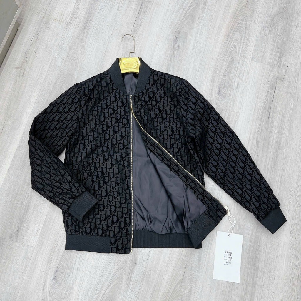 Áo Khoác Bomber Nam Đi O Thêu Logo Sau Áo Siêu Đẹp - Áo Khoác Nam Bomber Đi O Cao Cấp