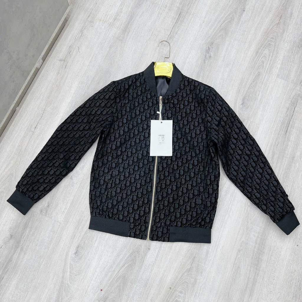 Áo Khoác Bomber Nam Đi O Thêu Logo Sau Áo Siêu Đẹp - Áo Khoác Nam Bomber Đi O Cao Cấp